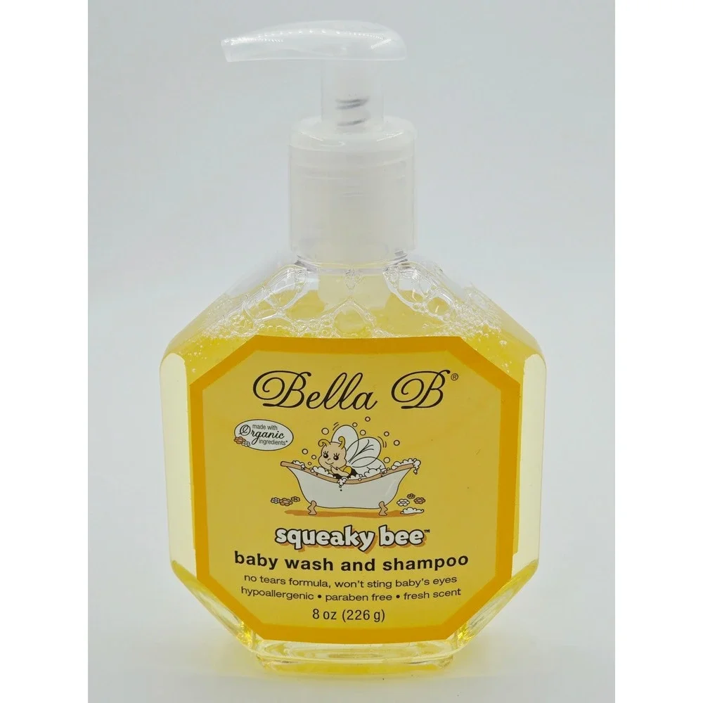 Bella B Bella‎ Box Baby Skincare Gift Set Wash Lotion Balm Wipes Organic 4pc New